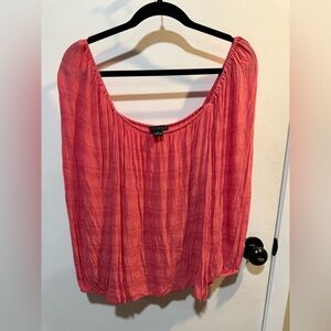 Sanctuary Coral Blouse-#1147